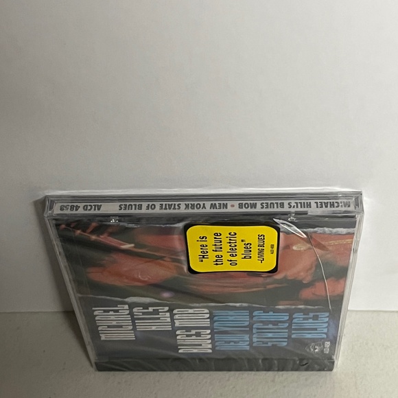 Vintage 1998 Michael Hills Blues Mob New York State Of Blues CD Electric Sealed - Picture 7 of 9
